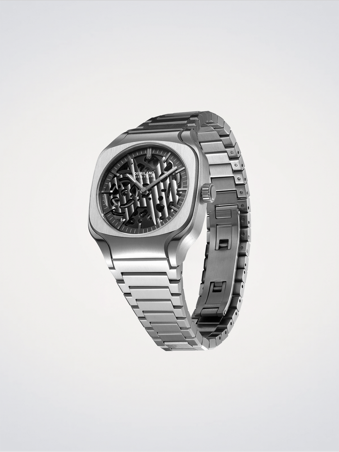 D1 Milano Gray Depth Square Skeleton 37 mm D1-SLBJ01
