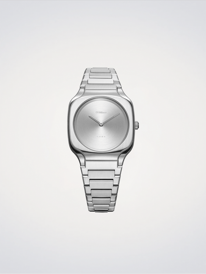 D1 Milano Gray Square Disc 32 mm D1-SQBL01