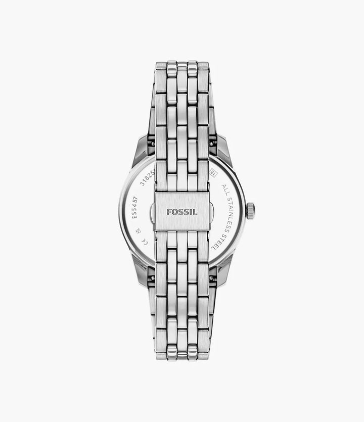 Fossil watch Scarlette 34mm blue quartz steel ES5457