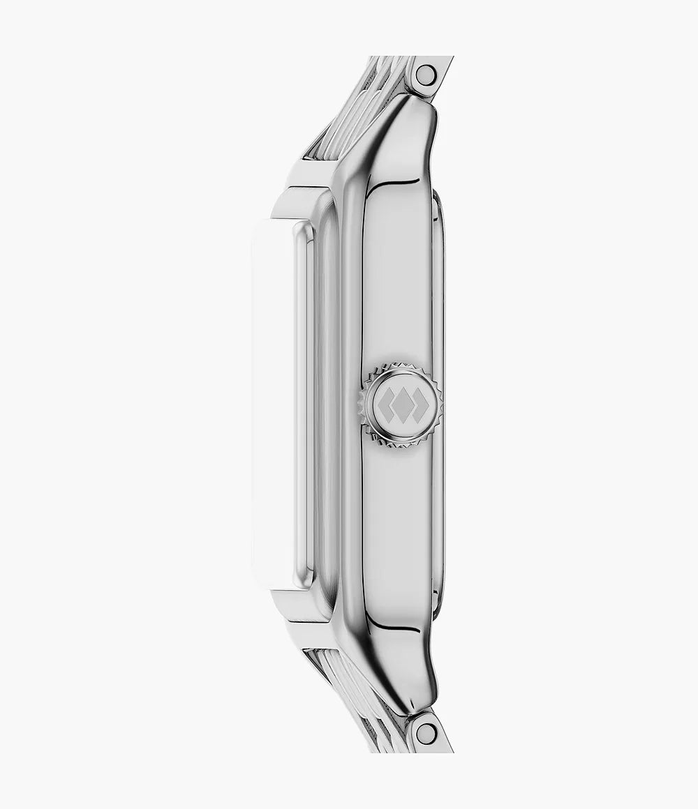 Fossil watch Raquel mini 18mm silver quartz steel ES5469
