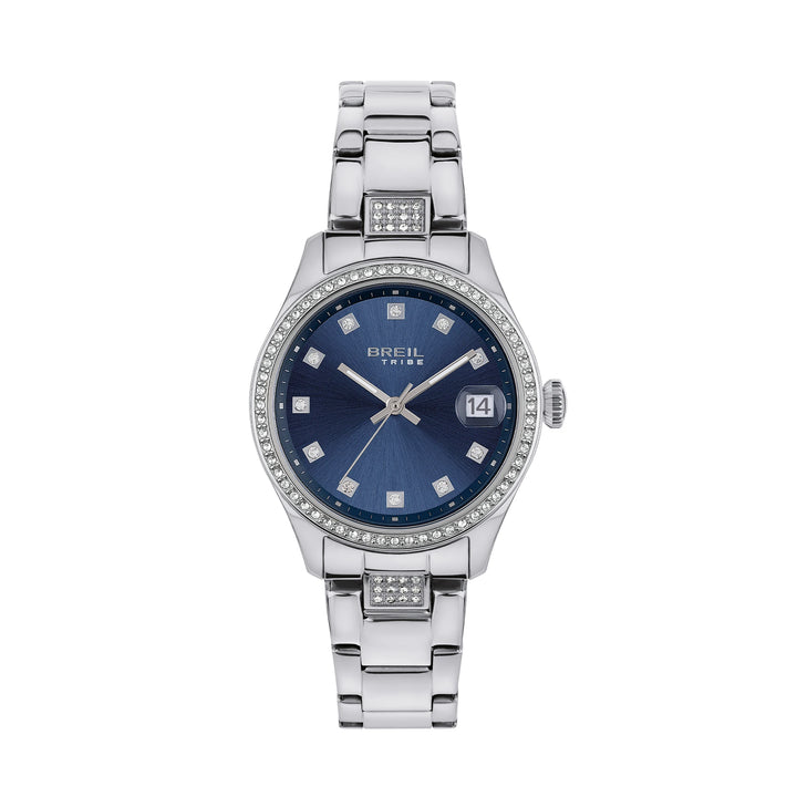 Breil Classic Elegance watch 32mm blue quartz steel EW0723