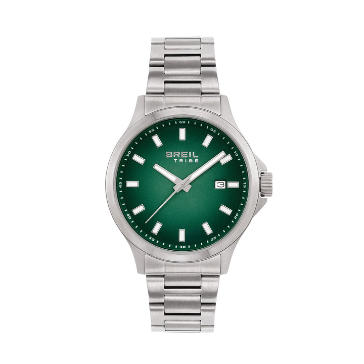 Breil watch Kai 41mm green quartz steel EW0781