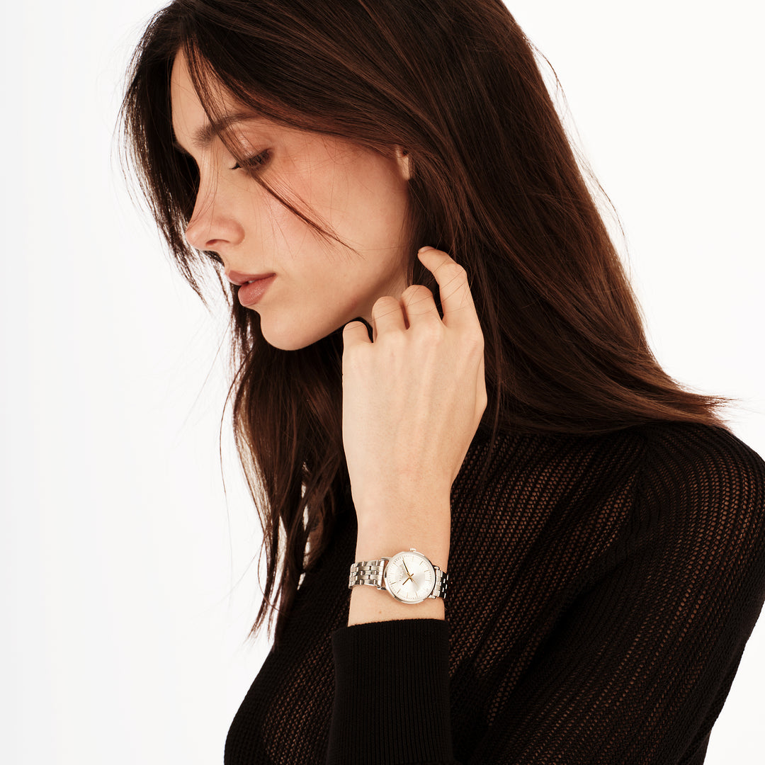 Breil Esme watch 28mm silver quartz steel EW0799
