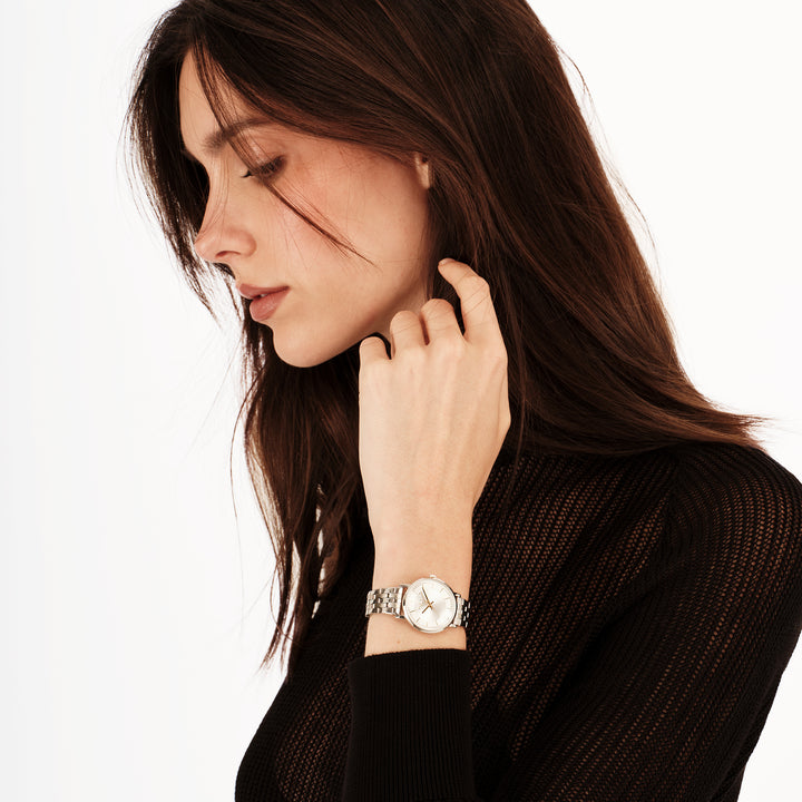 Breil Esme watch 28mm silver quartz steel EW0799