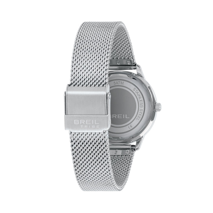 Breil Eye To Eye watch 30mm burgundy quartz steel EW0804