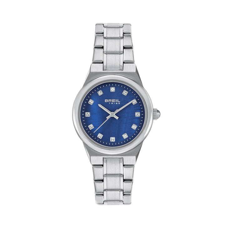 Breil watch Fiji 30mm blue quartz steel EW0854