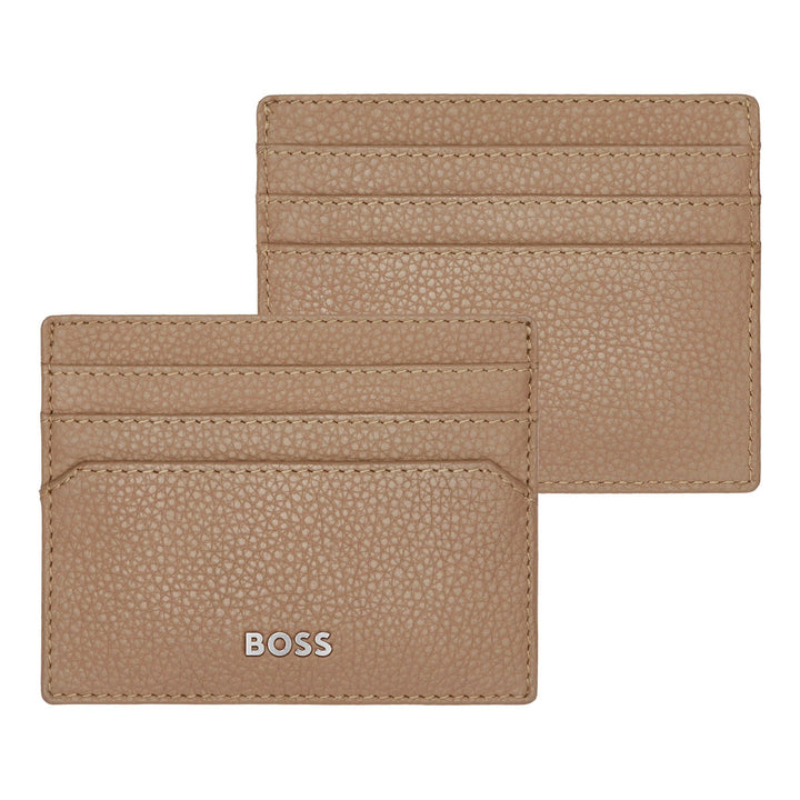 Hugo Boss Classic Card Holder Garnet Camel HLC416X