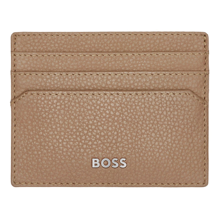 Hugo Boss Classic Card Holder Garnet Camel HLC416X