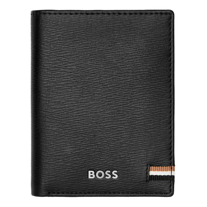 Hugo Boss Folding Card Holder Iconic Black HLE421A
