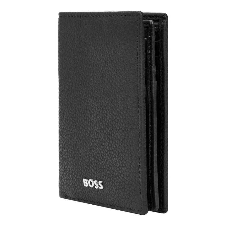 Hugo Boss Trifold Card Holder Classic Granulated Black HLF416A