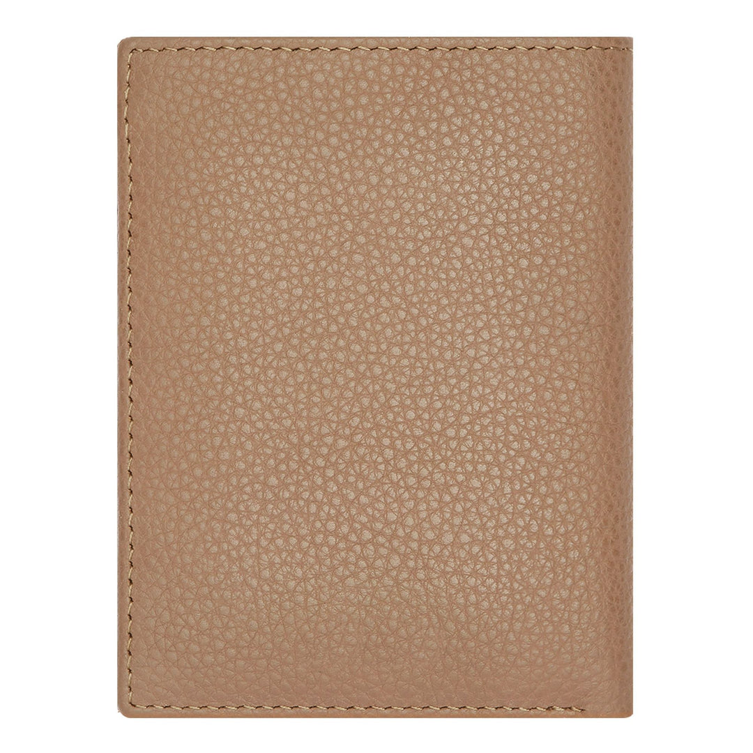 Hugo Boss Trifold Card Holder Classic Grained Camel HLF416X