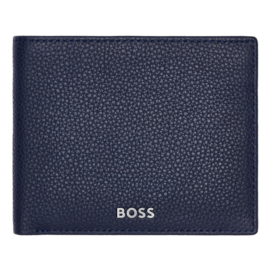 Hugo Boss Classic Grained Navy money wallet HLM416N