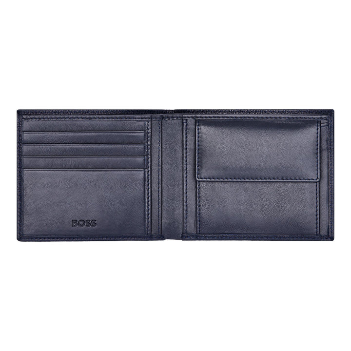 Hugo Boss Classic Grained Navy money wallet HLM416N