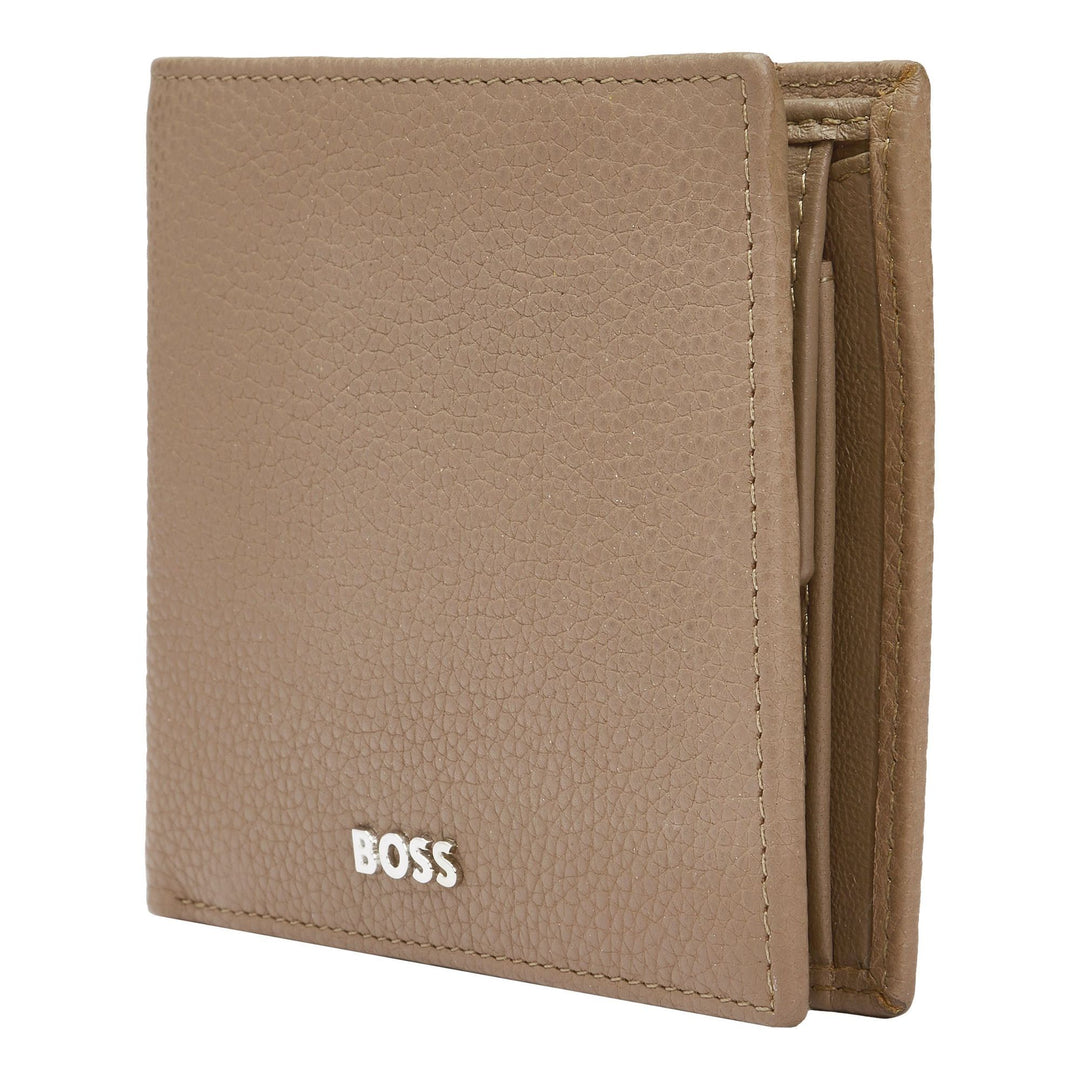 Hugo Boss Classic Granulated Camel Money Wallet HLM416X