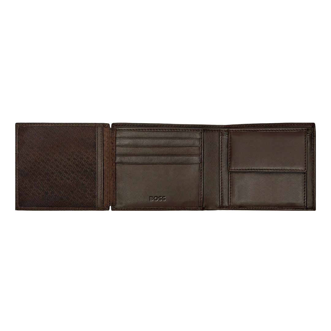 Hugo Boss Money wallet with flap Classic Smooth Brown HLN403Y