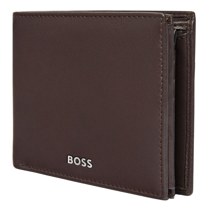 Hugo Boss Money wallet with flap Classic Smooth Brown HLN403Y