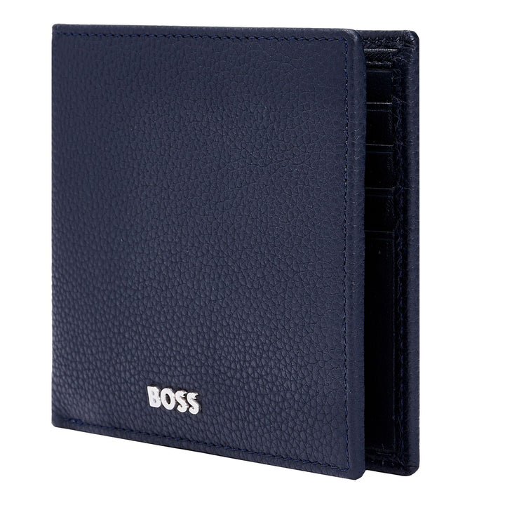 Hugo Boss Classic Flap Wallet Grained Navy HLN416N