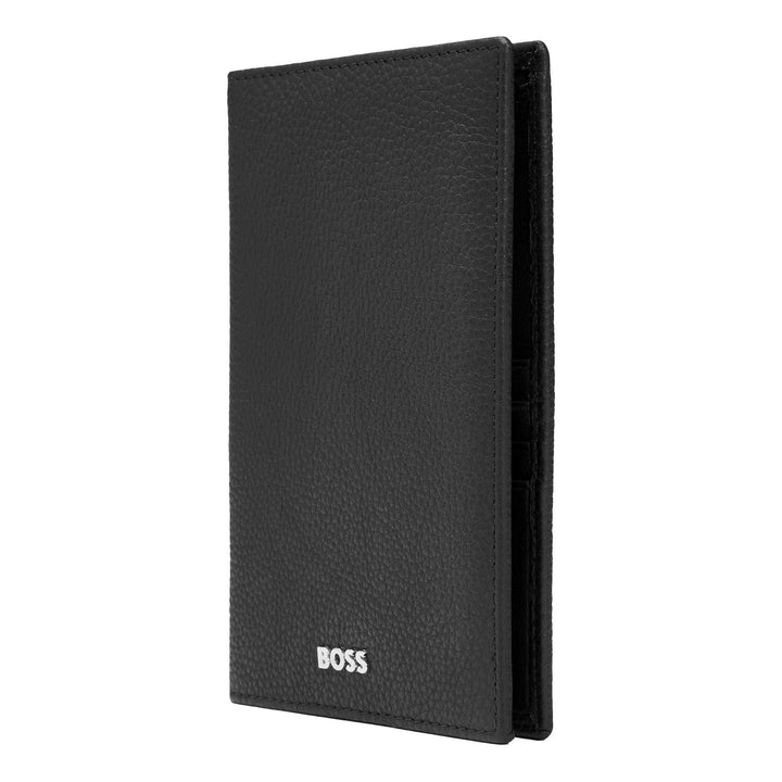 Hugo Boss Passport Holder Classic Grained Black HLP416A