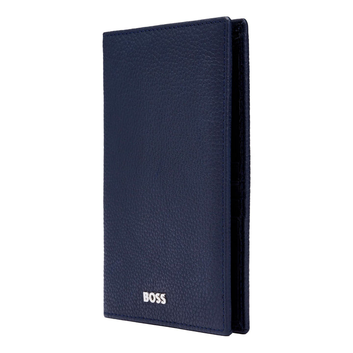 Hugo Boss Passport Holder Classic Grained Navy HLP416N