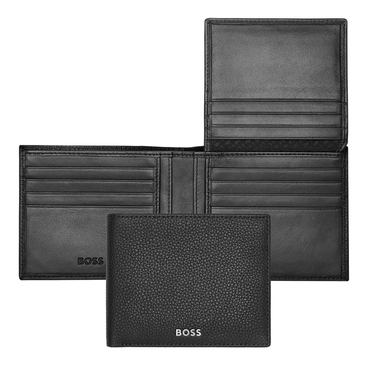 Hugo Boss Classic Flap Wallet Granulated Black HLY416A