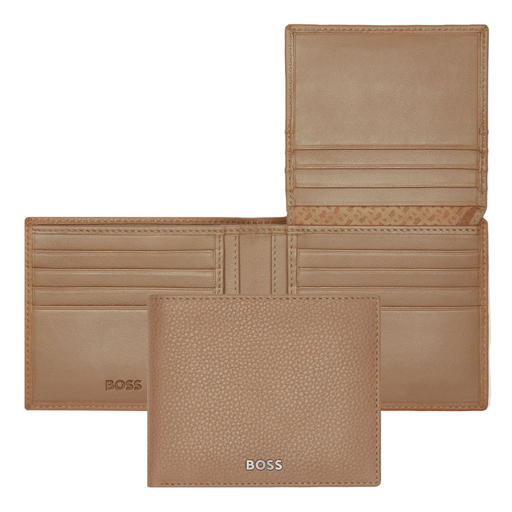 Hugo Boss Classic Flap Wallet Granulated Camel HLY416X