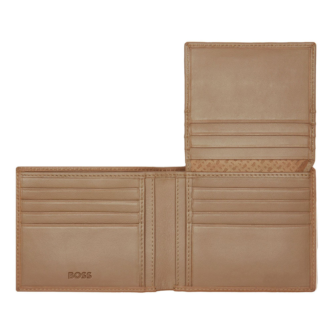 Hugo Boss Classic Flap Wallet Granulated Camel HLY416X