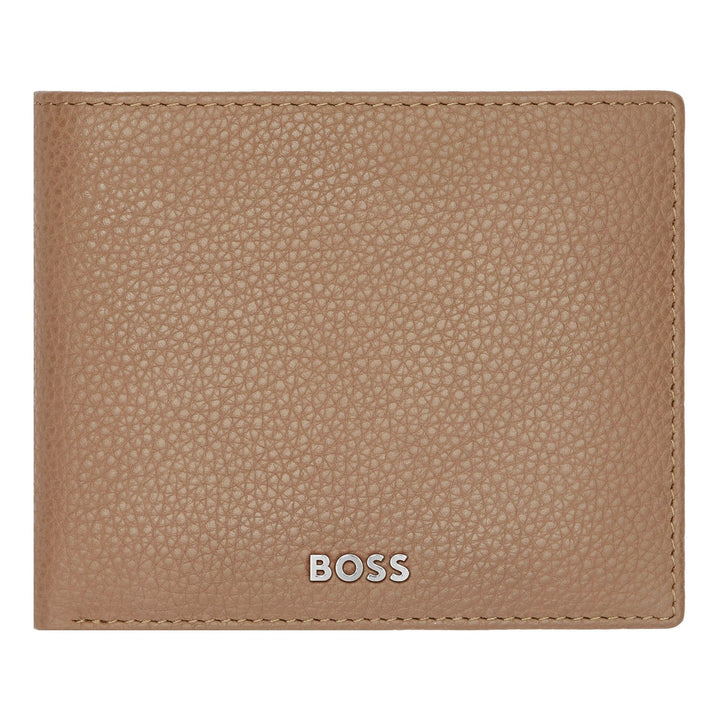 Hugo Boss Classic Flap Wallet Granulated Camel HLY416X