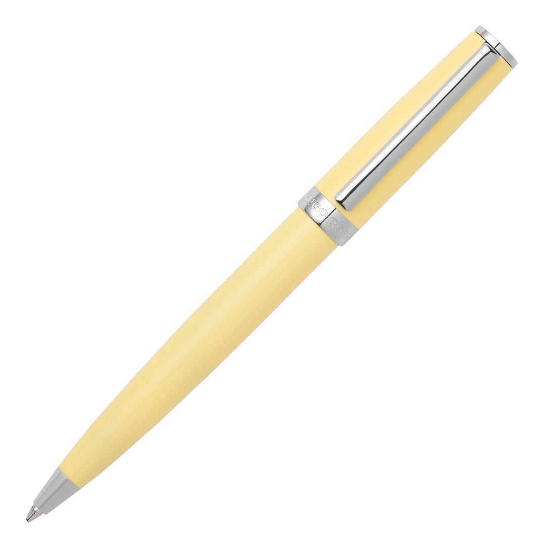 Hugo Boss Gear Icon Ballpoint Pen Yellow HSN2544S