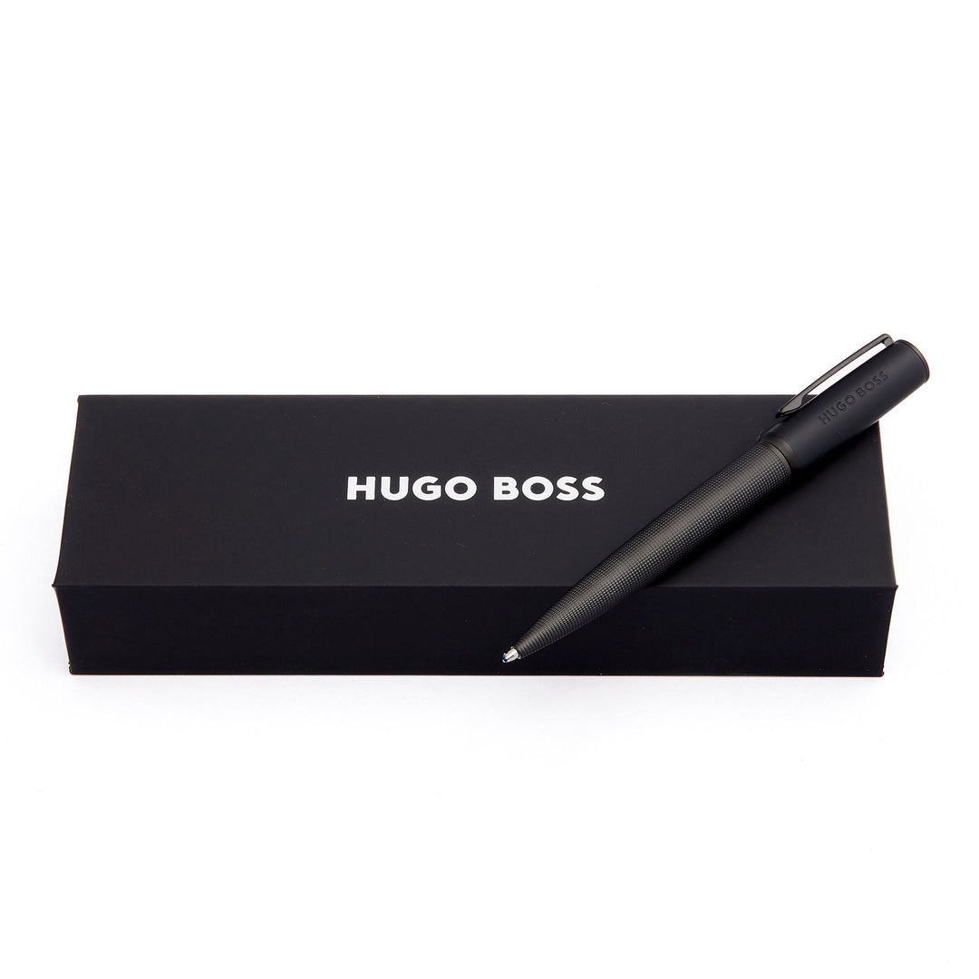 Hugo Boss Arche Iconic Ballpoint Pen Black HSQ4744A