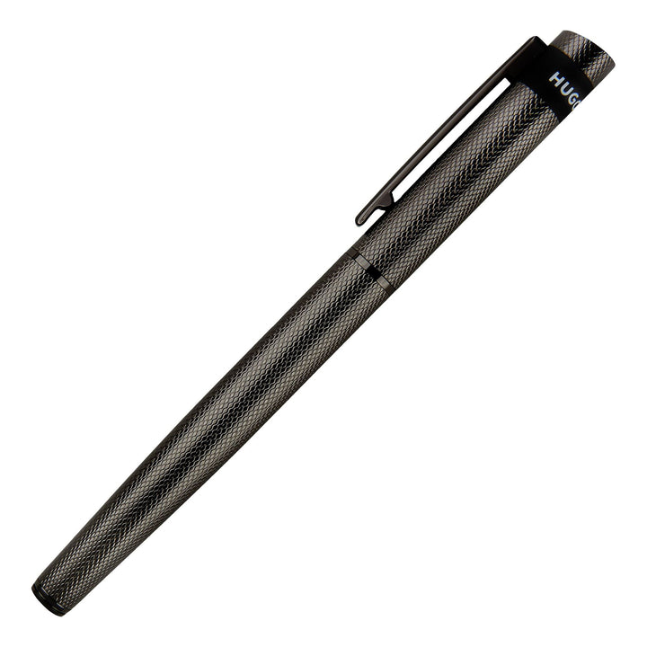 Hugo Boss Loop Diamond Gun fountain pen HSW3672D