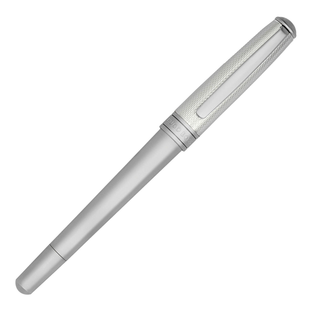 Hugo Boss Essential Metal Rollerball Pen Silver HSY4875C