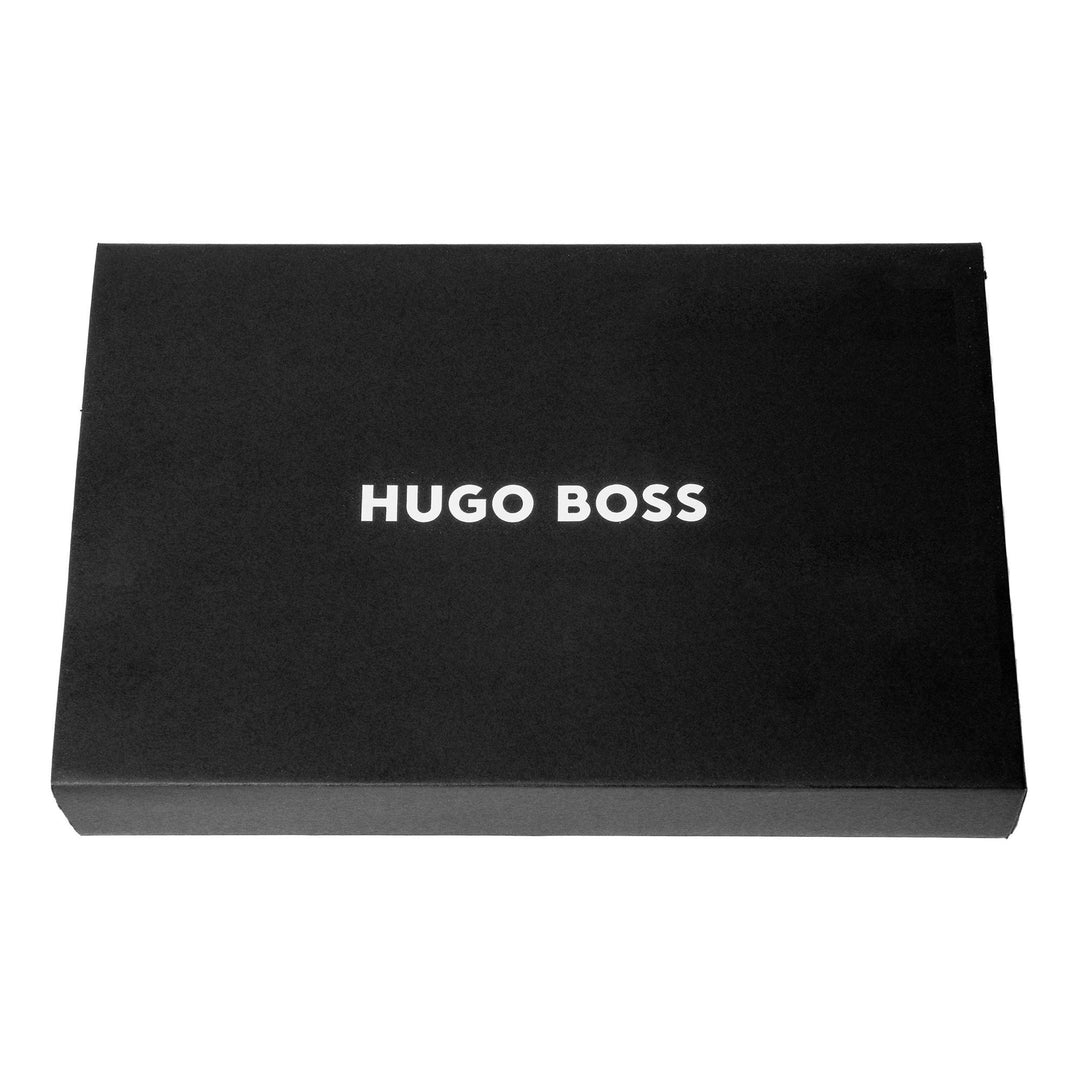 Hugo Boss A5 Conference Folder Pure Iconic Black HTM410A