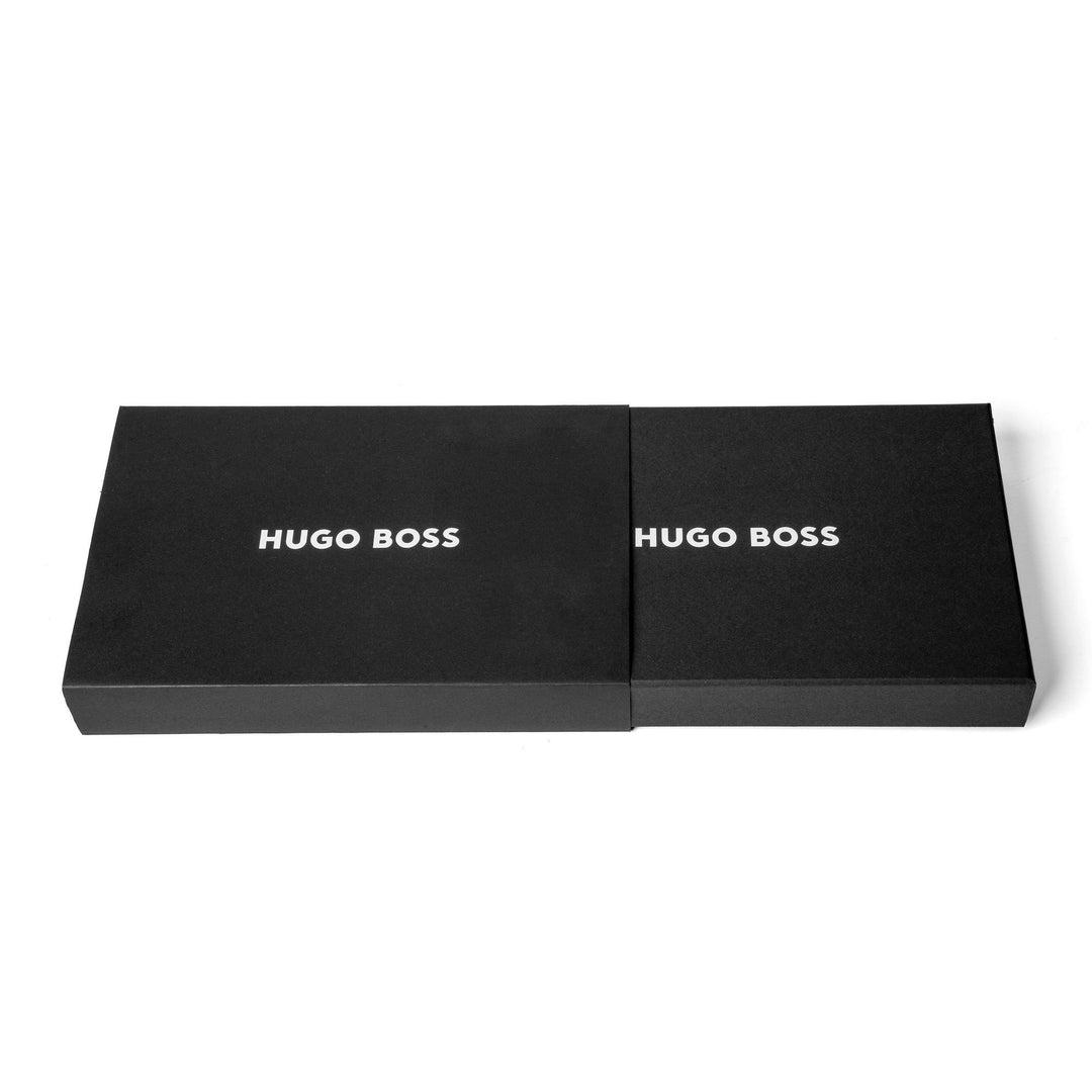 Hugo Boss A5 Conference Folder Pure Iconic Black HTM410A
