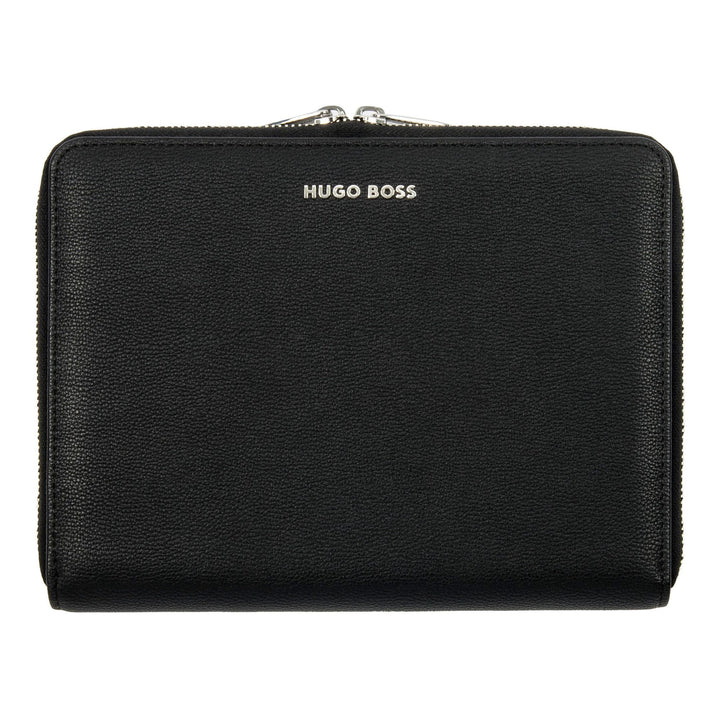 Hugo Boss A5 Conference Folder Pure Iconic Black HTM410A