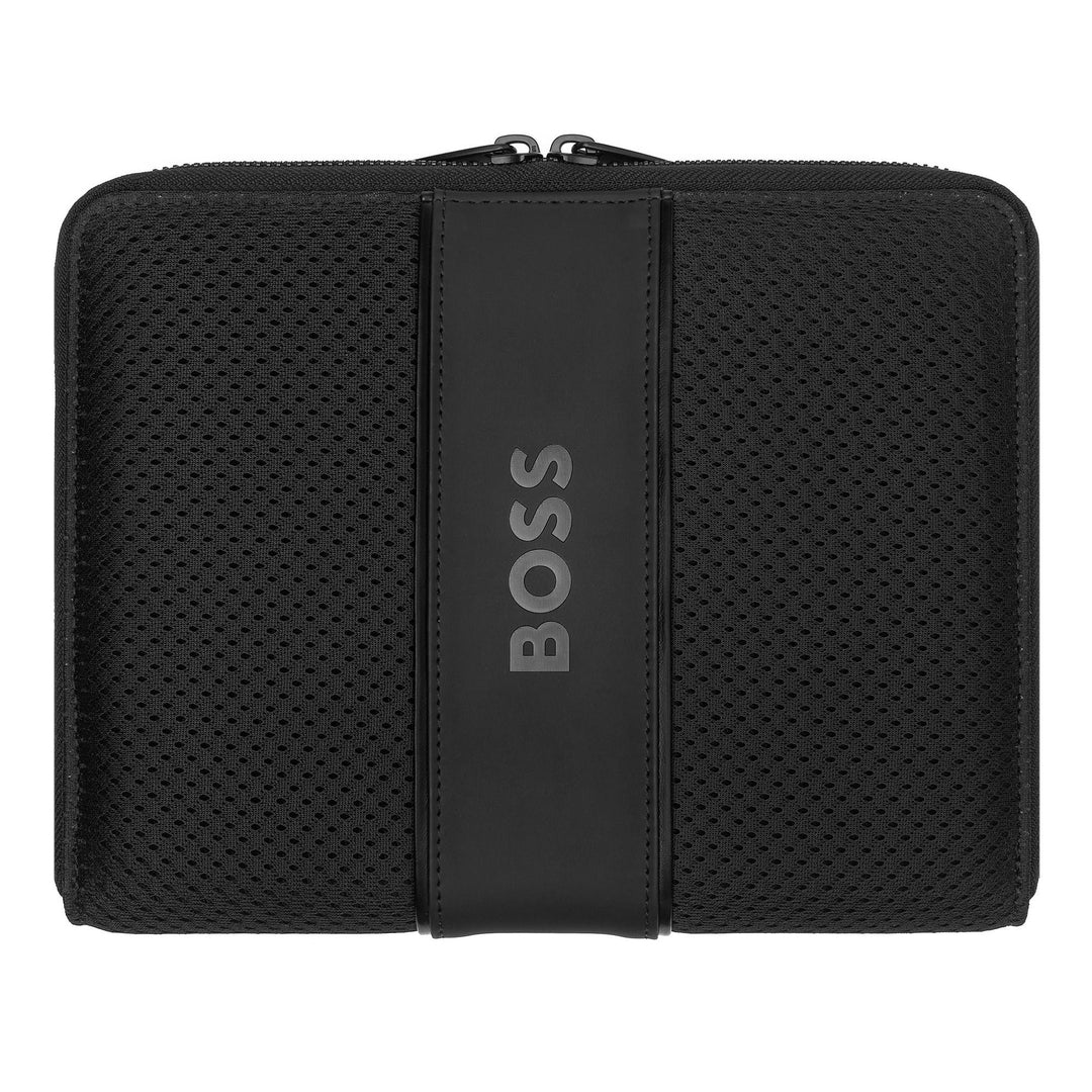 Hugo Boss A5 Conference Folder Arche Black HTM413A