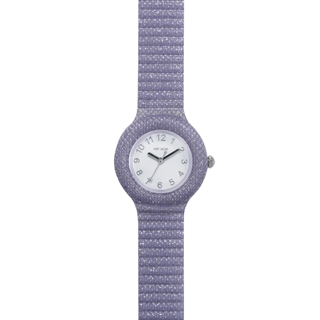 Bailiúchán Hip Hop Lilac Shimmer Crush Crush 28mm HWU1246 Watch Watch