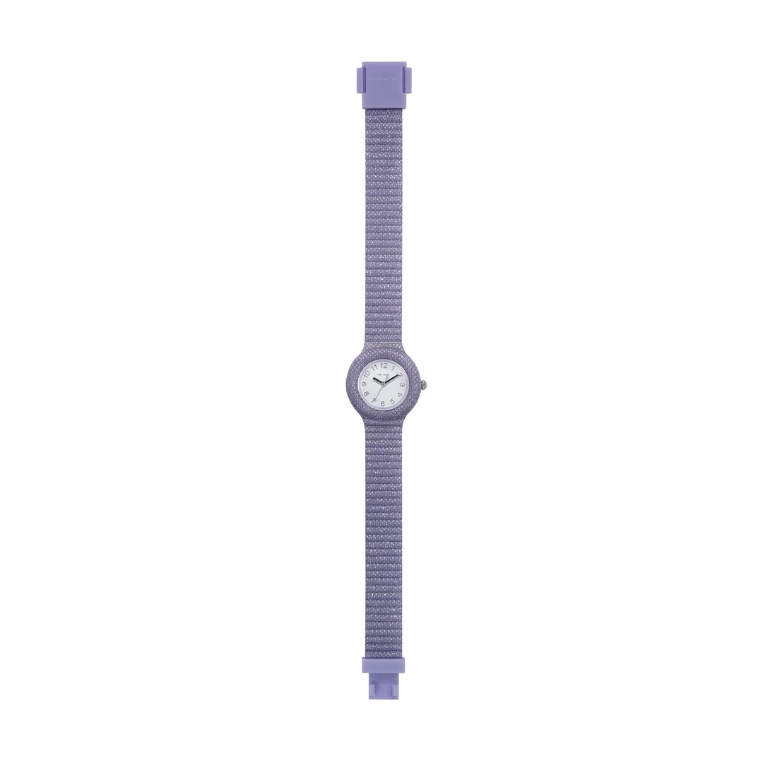 Bailiúchán Hip Hop Lilac Shimmer Crush Crush 28mm HWU1246 Watch Watch