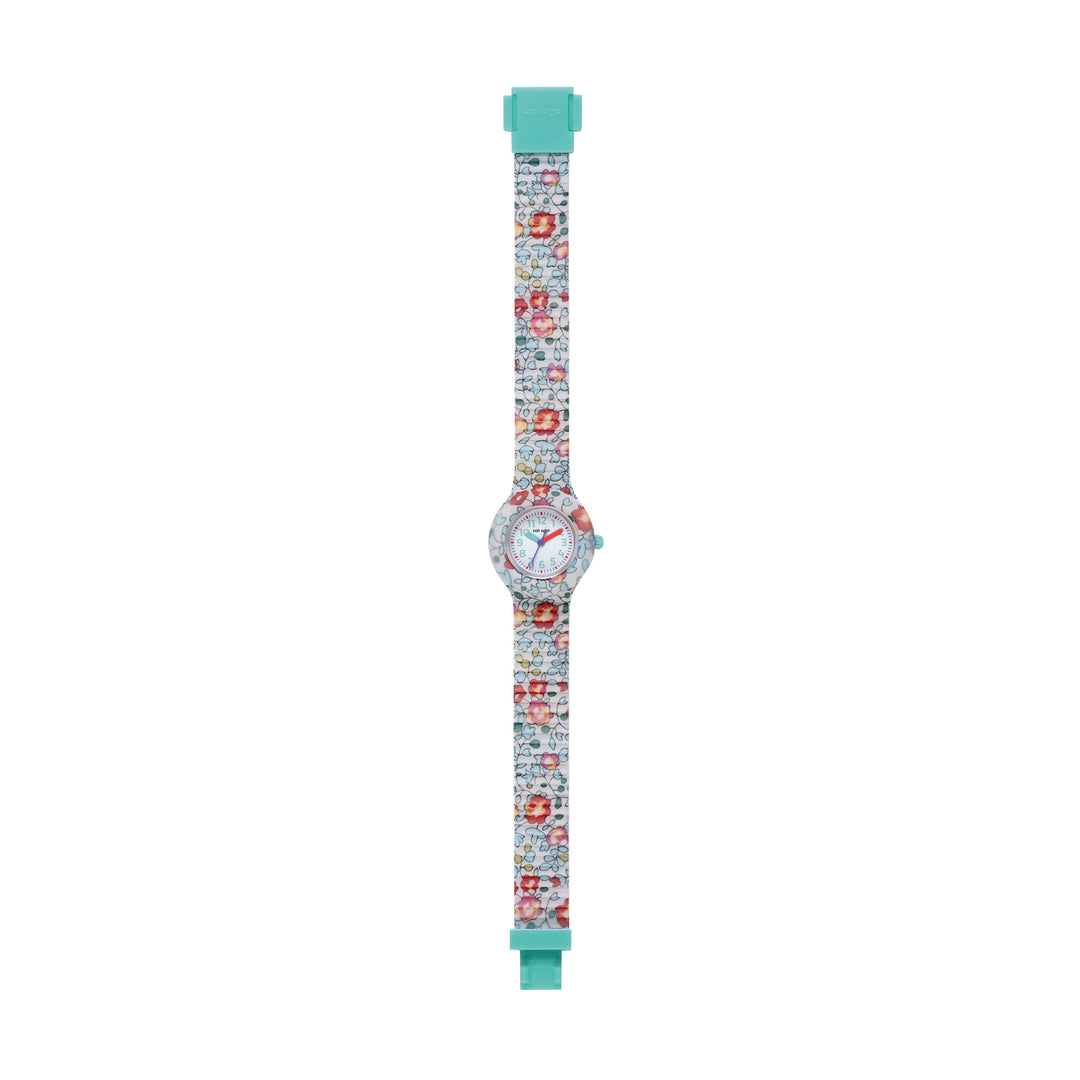Hip Hop watch Flower Power Green 28mm HWU1271