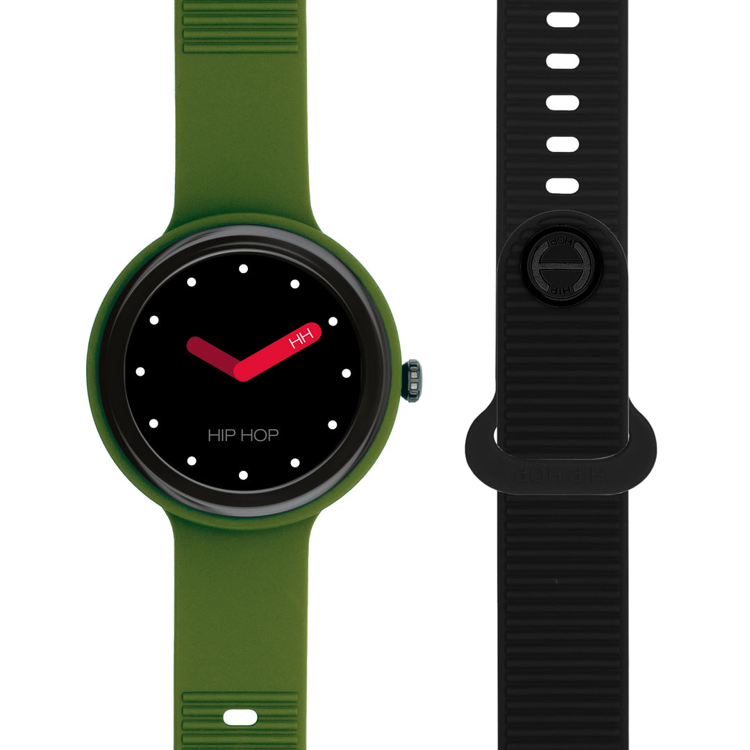 Hip Hop smartwatch Green/Black Hero.Next 41mm HWU1315