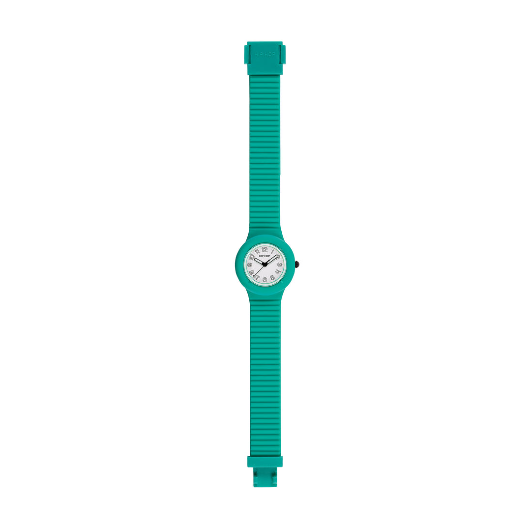 Hip Hop watch Numbers Collection Water Green 34mm HWU1330