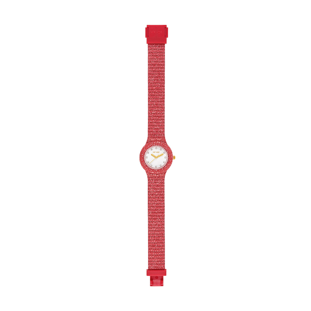 Hip Hop watch Red Shimmer Crush 32mm HWU1338