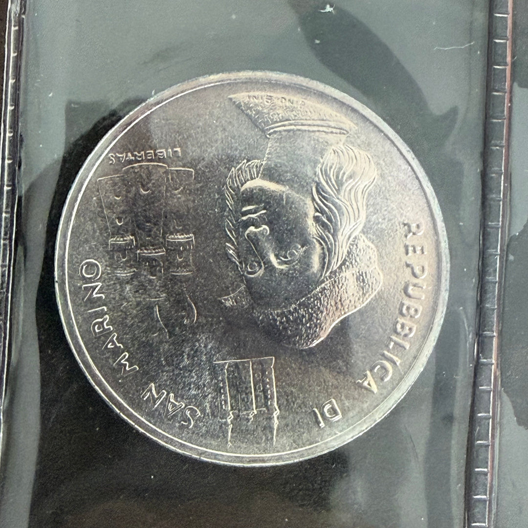 Silver coins 500 1000 Lire Republic of San Marino V Centenary of birth Raffaello Sanzio 1983