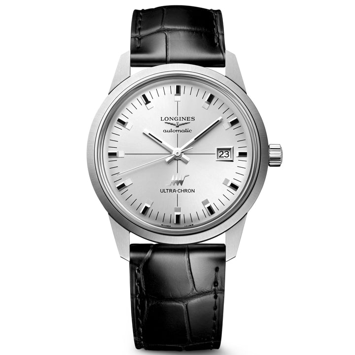 Longines watch Ultra-Chron Classic 40mm silver automatic steel L2.937.4.72.2