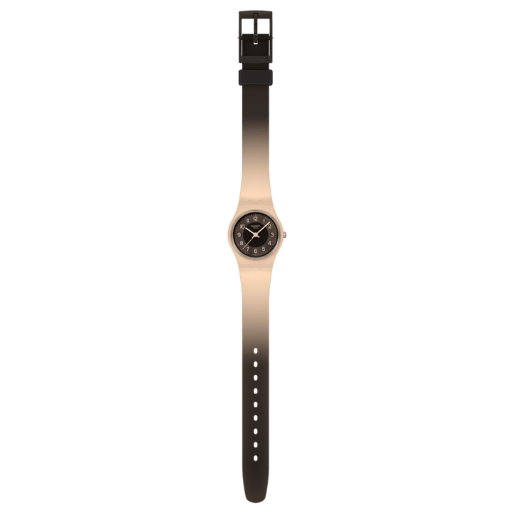 Swatch espresso charm bunaidh Lady 25mm LT104