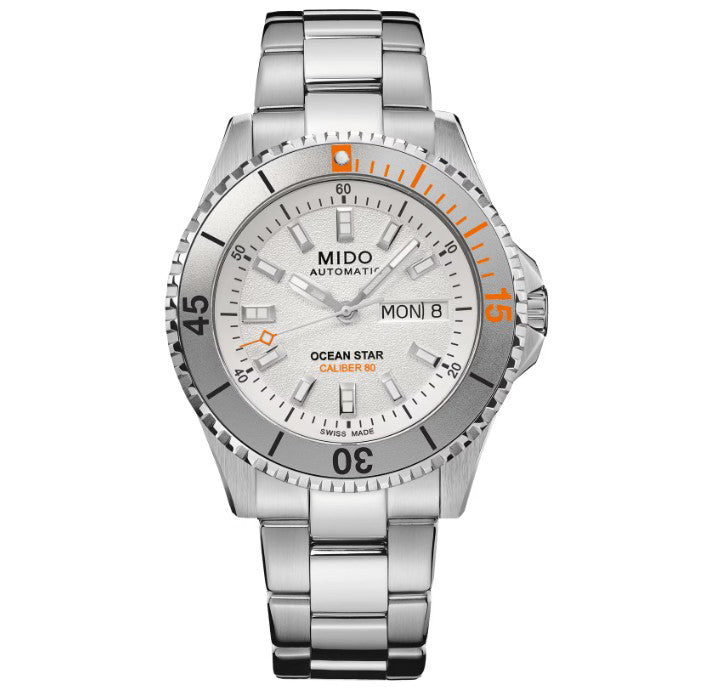 Mido watch Ocean Star 200 41mm automatic silver steel M026.930.11.031.00