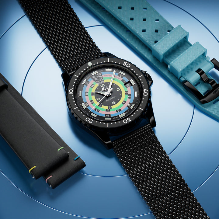 MIDO OCEAN STAR DECOMPRESSION WORLDTIMER LIMITED EDITIT