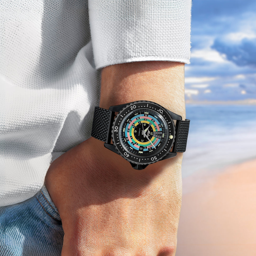 MIDO OCEAN STAR DECOMPRESSION WORLDTIMER LIMITED EDITIT