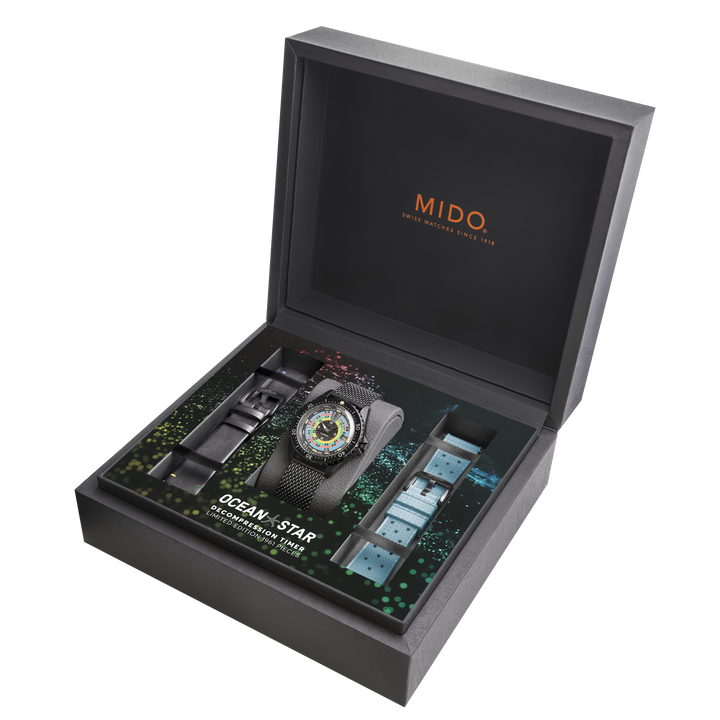 MIDO OCEAN STAR DECOMPRESSION WORLDTIMER LIMITED EDITIT