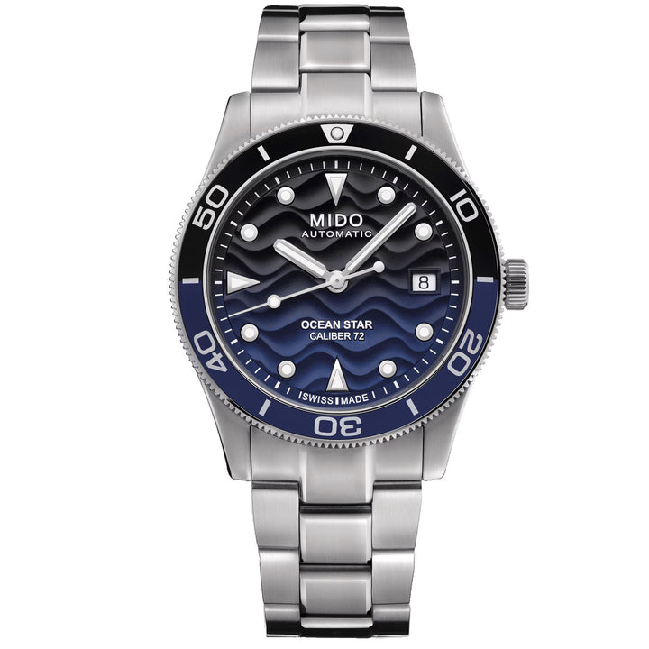 Mido Ocean Star 39mm Féach ar Chruach Gorm Uathoibríoch M026.907.11.041.00