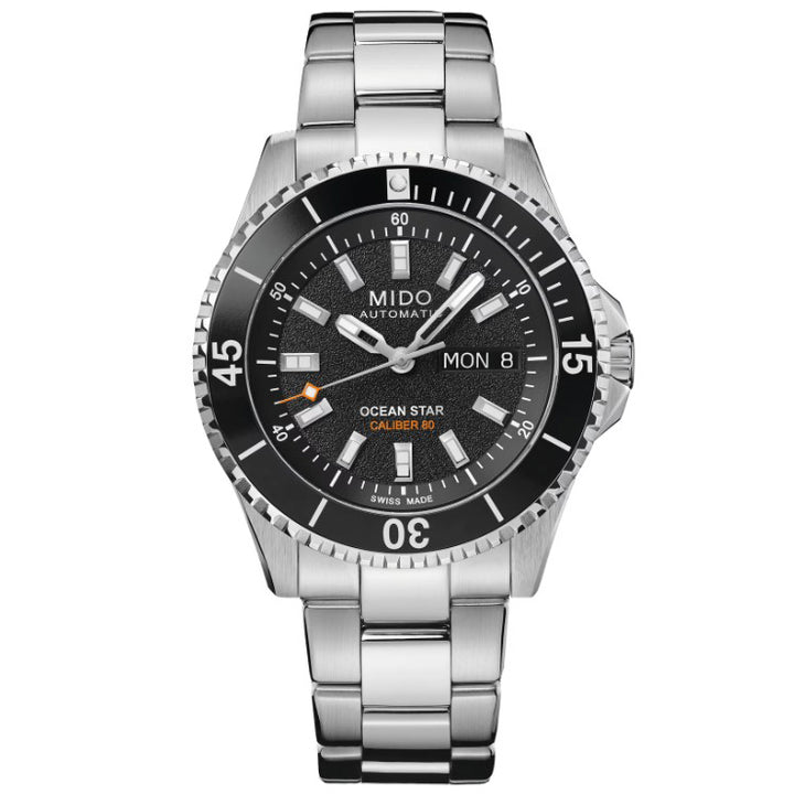 Mido watch Ocean Star 200 41mm black automatic steel M026.930.11.051.00